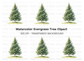 Pine Tree Clipart Bundle
