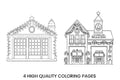 Christmas Fire Station Coloring Books