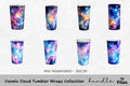 Cosmic Cloud Tumbler Clipart Bundle