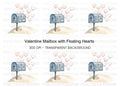 Love Mailbox with Hearts Clipart Bundle