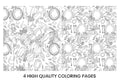Thanksgiving Feast Coloring Books