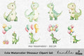 Cute Dinosaur Clipart Bundle