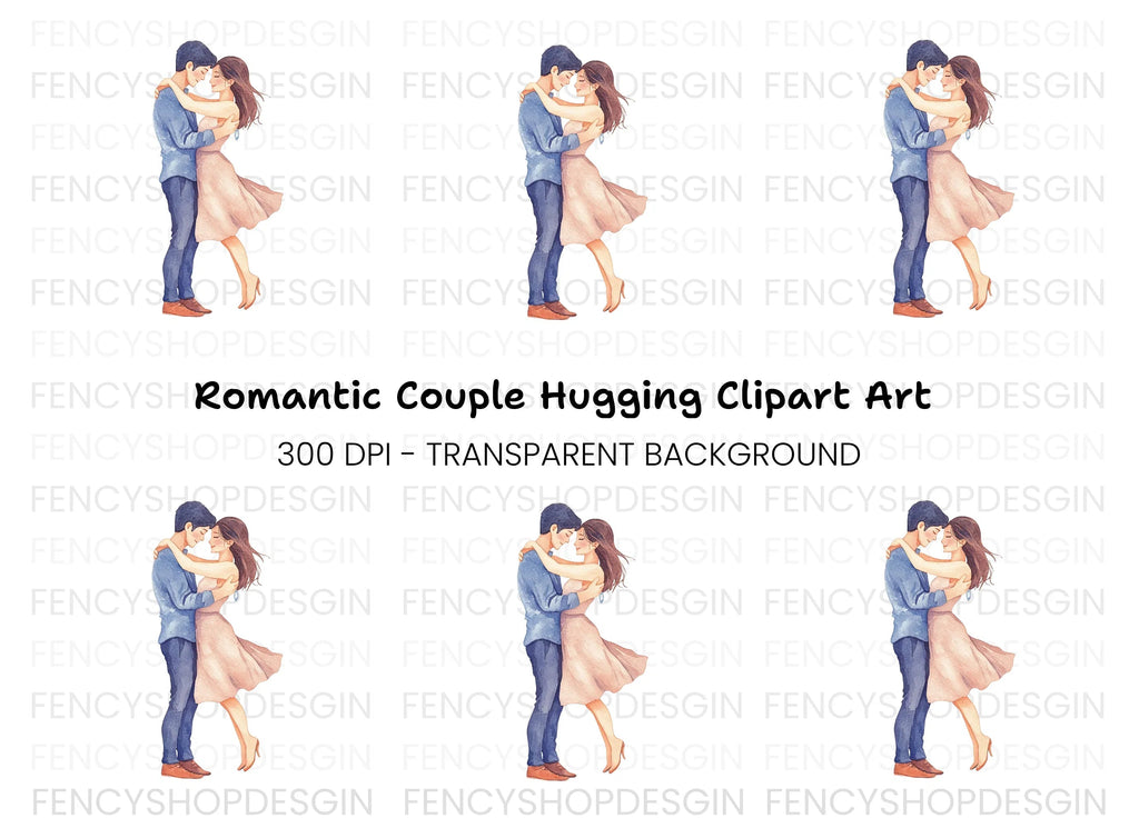 Romantic Couple Clipart Bundle