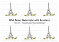 Eiffel Tower Clipart Bundle