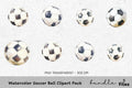 Soccer Ball Clipart Bundle