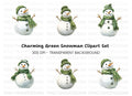 Snowman Clipart Bundle