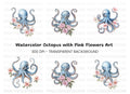 Octopus Clipart Bundle