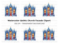 Gothic Church Clipart Bundle