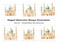 Mosque Clipart Bundle
