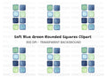 Square Swatches Clipart Bundle