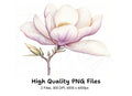Elegant Magnolia Clipart Bundle