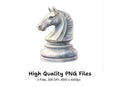 Chess Knight Clipart Bundle