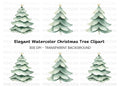 Christmas Tree Clipart Bundle