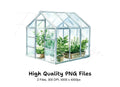 Greenhouses Clipart Bundle