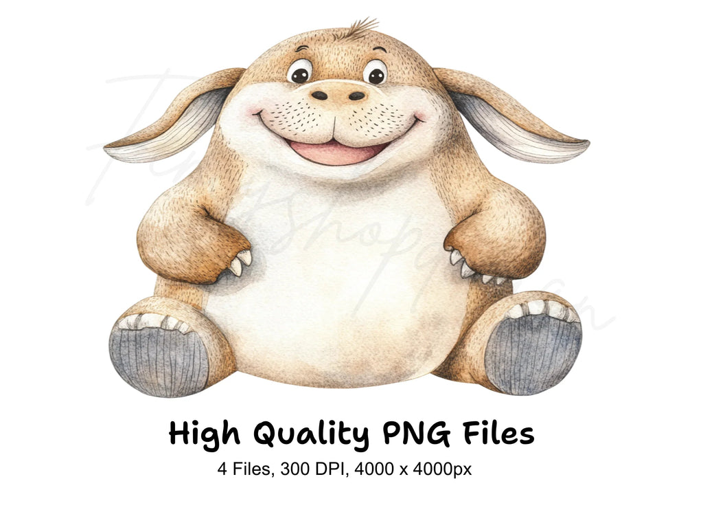 Charming Fantasy Creature Clipart Bundle