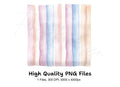 Vertical Pastel Stripes Clipart Bundle