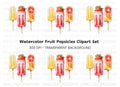 Refreshing Summer Popsicle Clipart Bundle