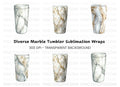 Marble Tumbler Clipart Bundle