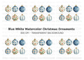 Christmas Ornaments Clipart Bundle
