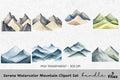 Serene Mountain Clipart Bundle
