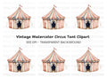 Circus Tent Clipart Bundle