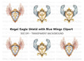 Angelic Shield Clipart Bundle