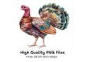 Thanksgiving Turkey Clipart Bundle