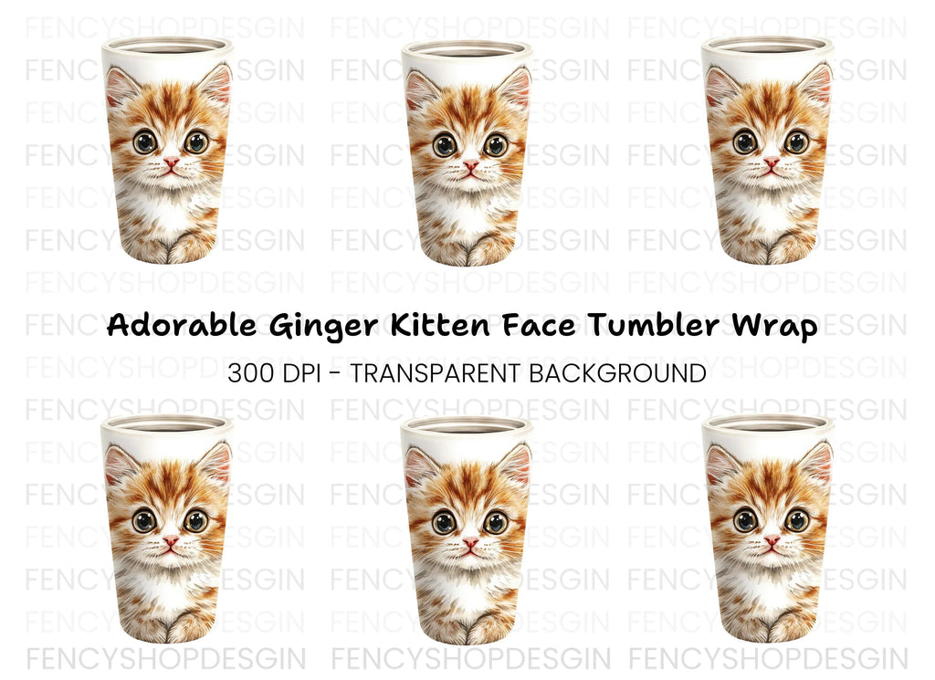 Adorable Fluffy Kitten Clipart Bundle