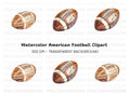 Vintage Football Clipart Bundle