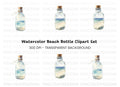 Ocean Bottle Clipart Bundle