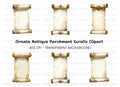 Vintage Scroll Clipart Bundle