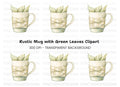 Green Leaves Clipart Bundle