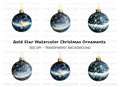 Christmas Ornaments Clipart Bundle