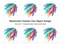 Vibrant Feather Clipart Bundle