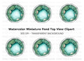 Garden Pond Clipart Bundle