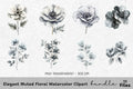 Elegant Muted Floral Clipart Bundle