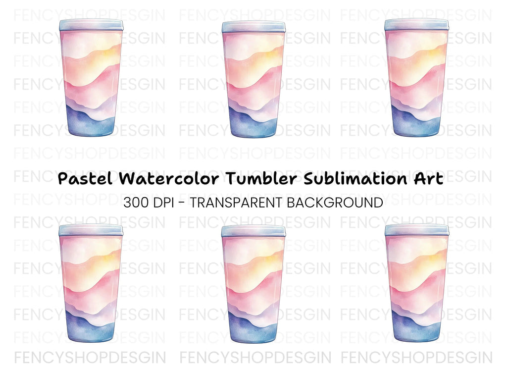 Mountain Layers Tumbler Clipart Bundle
