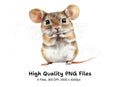 Cute Mouse Clipart Bundle