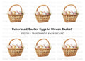 Easter Basket Clipart Bundle