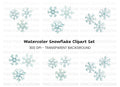 Snowflake Clipart Bundle