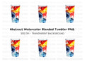 Abstract Tumbler Clipart Bundle