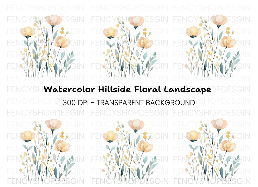 Wildflower Clipart Bundle
