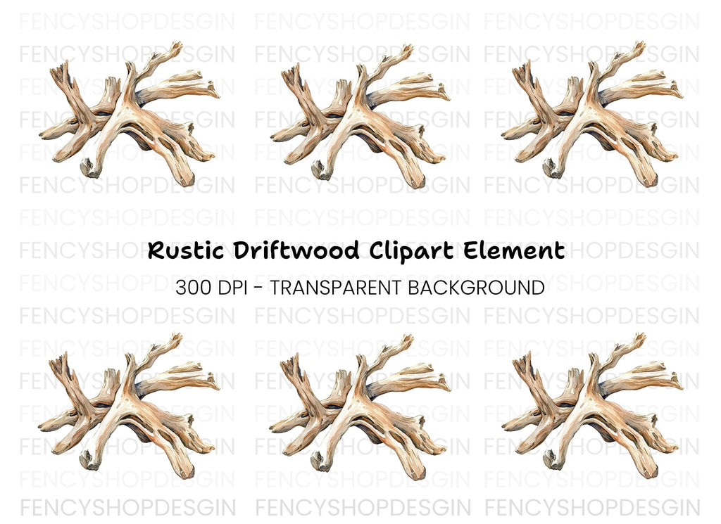 Driftwood Clipart Bundle