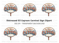 Rustic Carnival Signboard Clipart Bundle