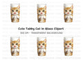 Cute Orange Tabby Kitten Clipart Bundle