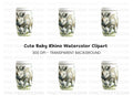 Rhino Clipart Bundle