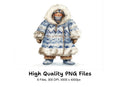 Traditional Inuit Children Clipart Bundle