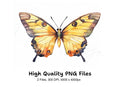 Colorful Butterfly Clipart Bundle