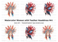 Native American Headdress Clipart Bundle