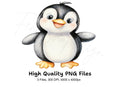 Charming Penguin Clipart Bundle